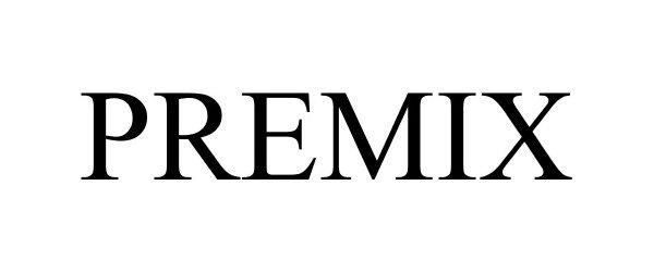 Trademark Logo PREMIX