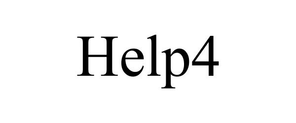 Trademark Logo HELP4