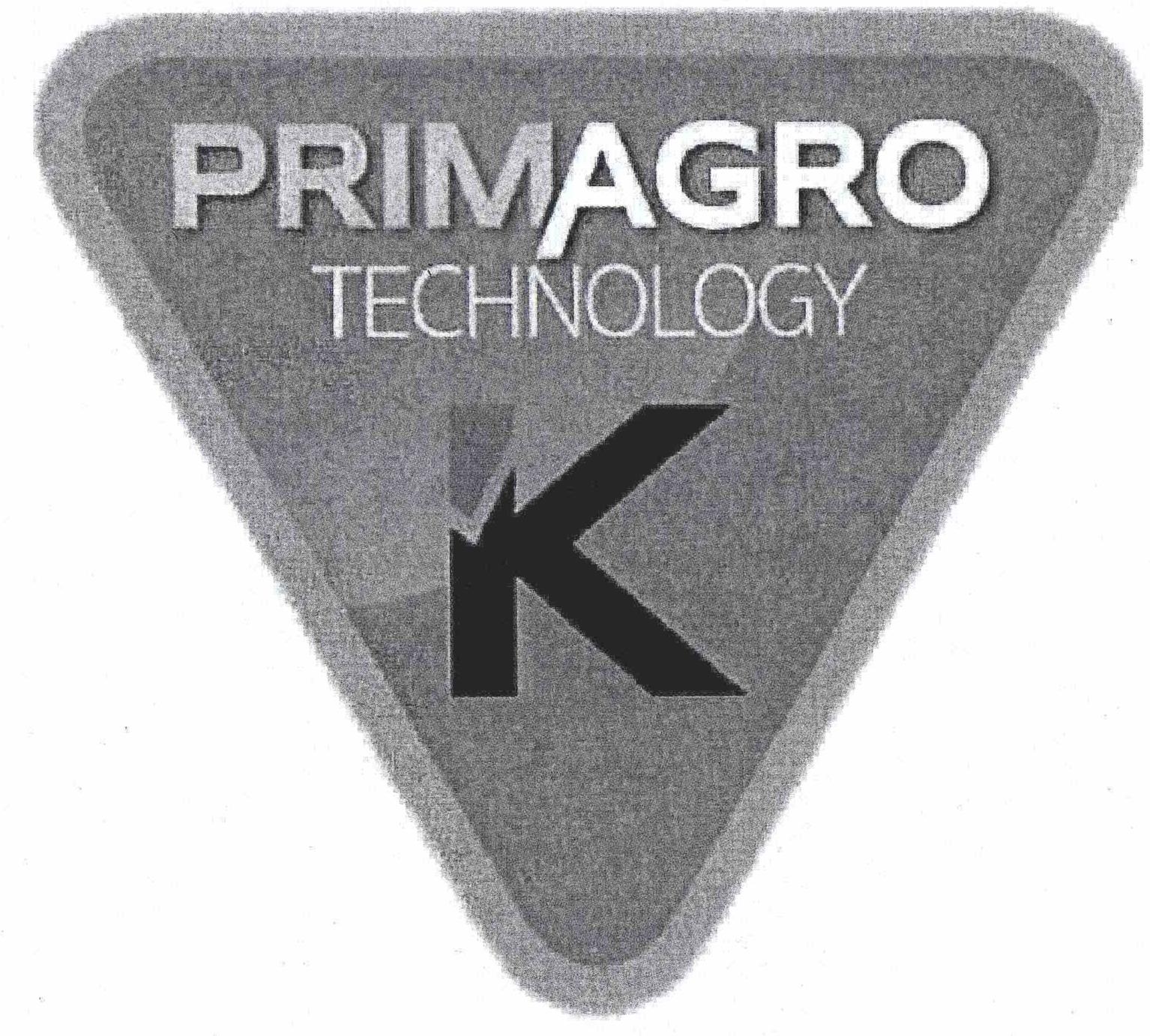 Trademark Logo PRIMAGRO TECHNOLOGY K
