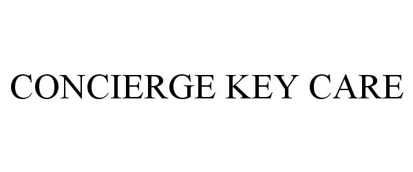  CONCIERGE KEY CARE