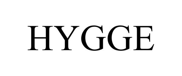 Trademark Logo HYGGE