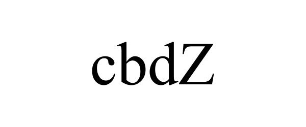 Trademark Logo CBDZ