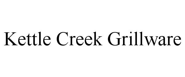  KETTLE CREEK GRILLWARE