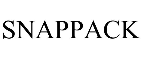 Trademark Logo SNAPPACK