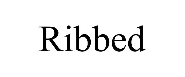 Trademark Logo RIBBED