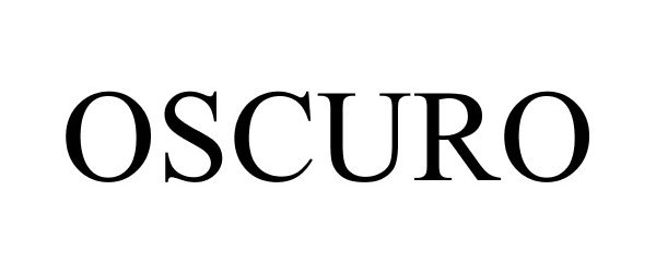 Trademark Logo OSCURO