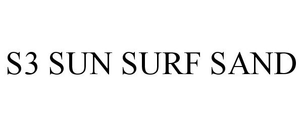 S3 SUN SURF SAND