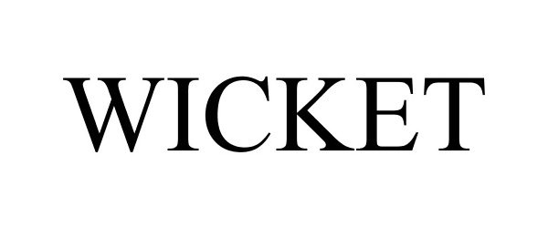 Trademark Logo WICKET