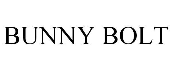 Trademark Logo BUNNY BOLT