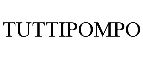 Trademark Logo TUTTIPOMPO