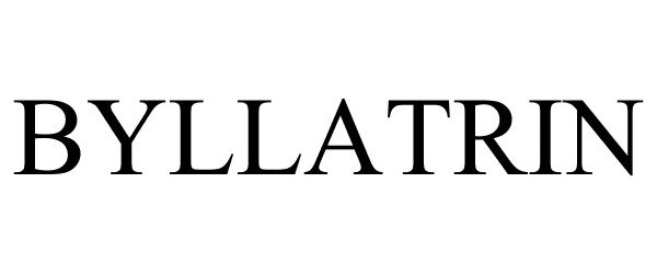 Trademark Logo BYLLATRIN