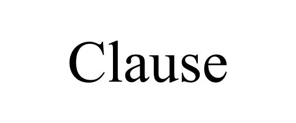 Trademark Logo CLAUSE