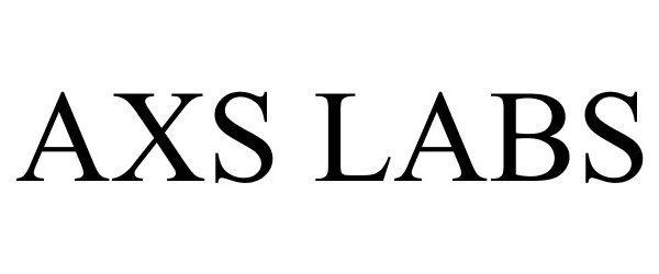 Trademark Logo AXS LABS
