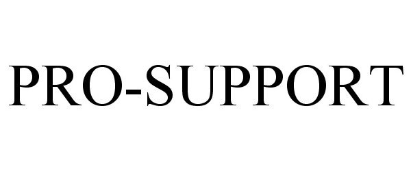  PRO-SUPPORT