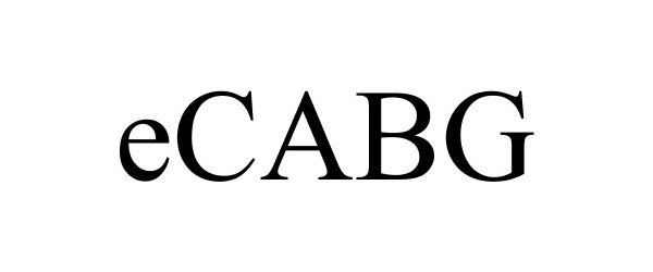 Trademark Logo ECABG