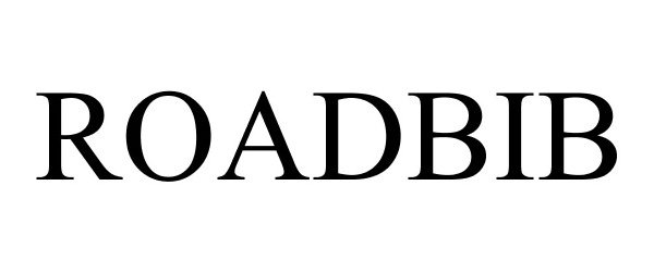 Trademark Logo ROADBIB