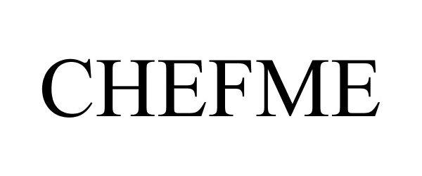 Trademark Logo CHEFME