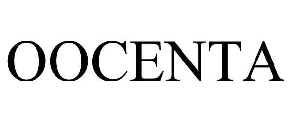 Trademark Logo OOCENTA