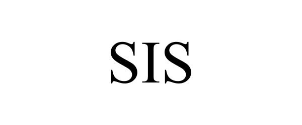 Trademark Logo SIS