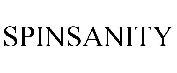 Trademark Logo SPINSANITY