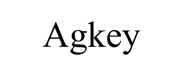  AGKEY