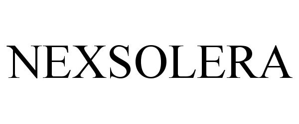 Trademark Logo NEXSOLERA