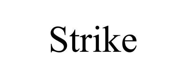 Trademark Logo STRIKE