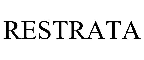 Trademark Logo RESTRATA