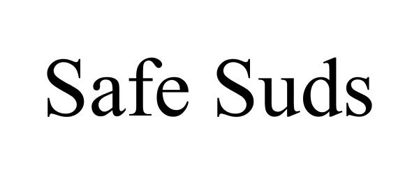 Trademark Logo SAFE SUDS