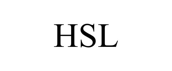 Trademark Logo HSL