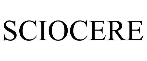 Trademark Logo SCIOCERE