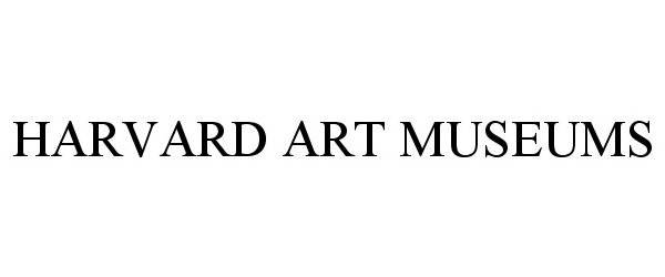  HARVARD ART MUSEUMS