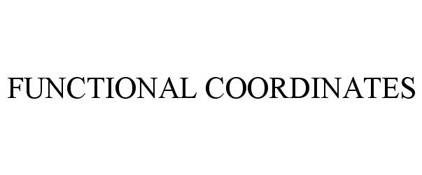 Trademark Logo FUNCTIONAL COORDINATES