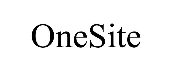 Trademark Logo ONESITE