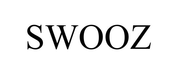 Trademark Logo SWOOZ