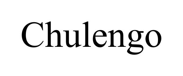 Trademark Logo CHULENGO