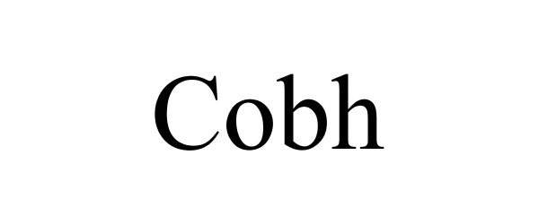 Trademark Logo COBH