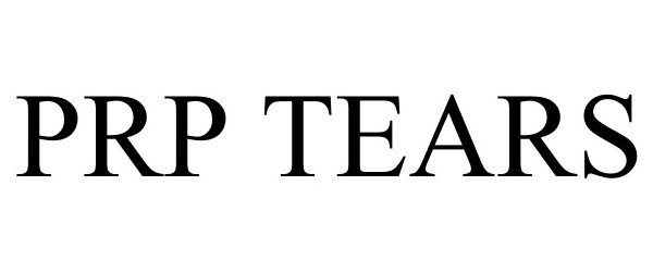Trademark Logo PRP TEARS