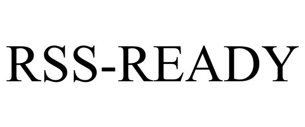 Trademark Logo RSS-READY