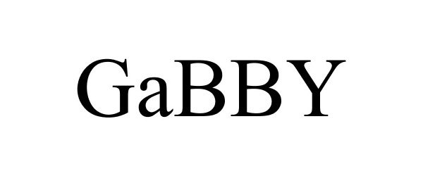 Trademark Logo GABBY