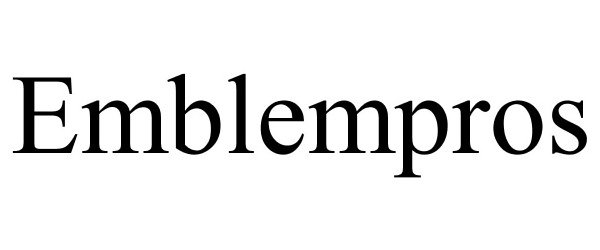 Trademark Logo EMBLEMPROS