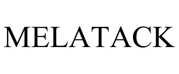 Trademark Logo MELATACK