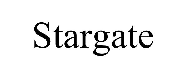 Trademark Logo STARGATE