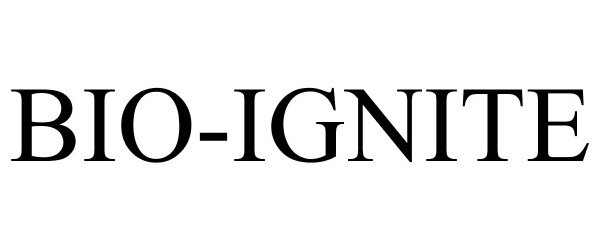 Trademark Logo BIO-IGNITE