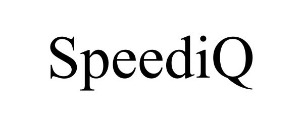 Trademark Logo SPEEDIQ