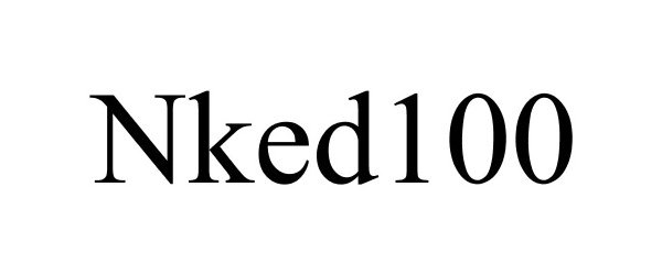 Trademark Logo NKED100