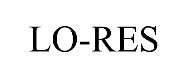 Trademark Logo LO-RES