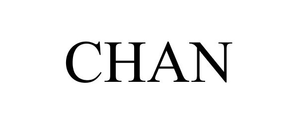 Trademark Logo CHAN