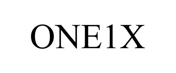 Trademark Logo ONE1X