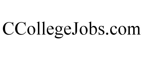  CCOLLEGEJOBS.COM